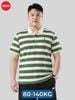 Áo Polo Kẻ Ngang Xanh Big Size Nam