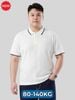 Áo Polo Trắng Viền Big Size Nam