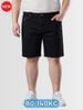 Quần Short Jean Đen Trơn Big Size Nam