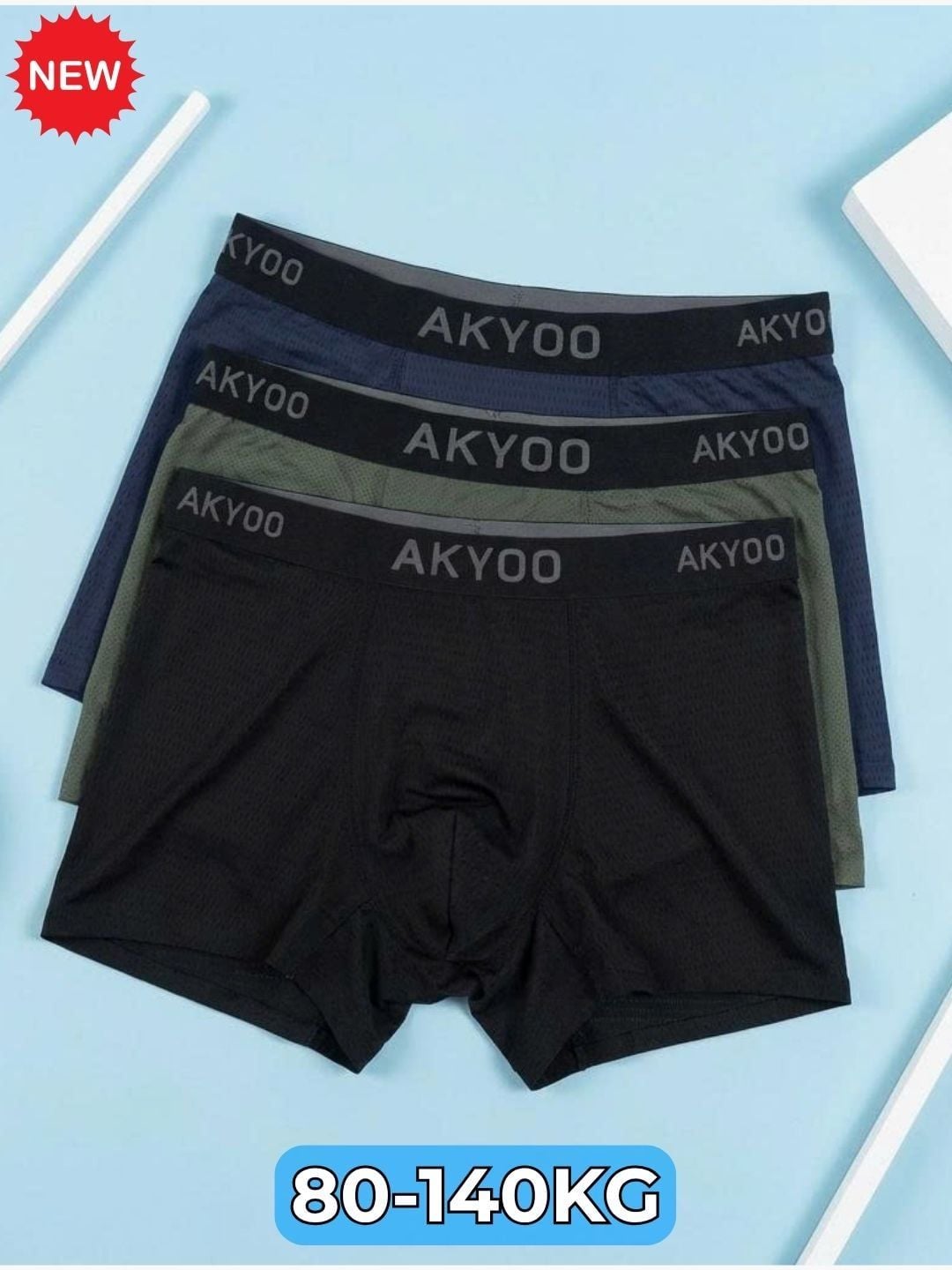 Quần Sịp Boxer Vải Kim Cương Big Size Nam
