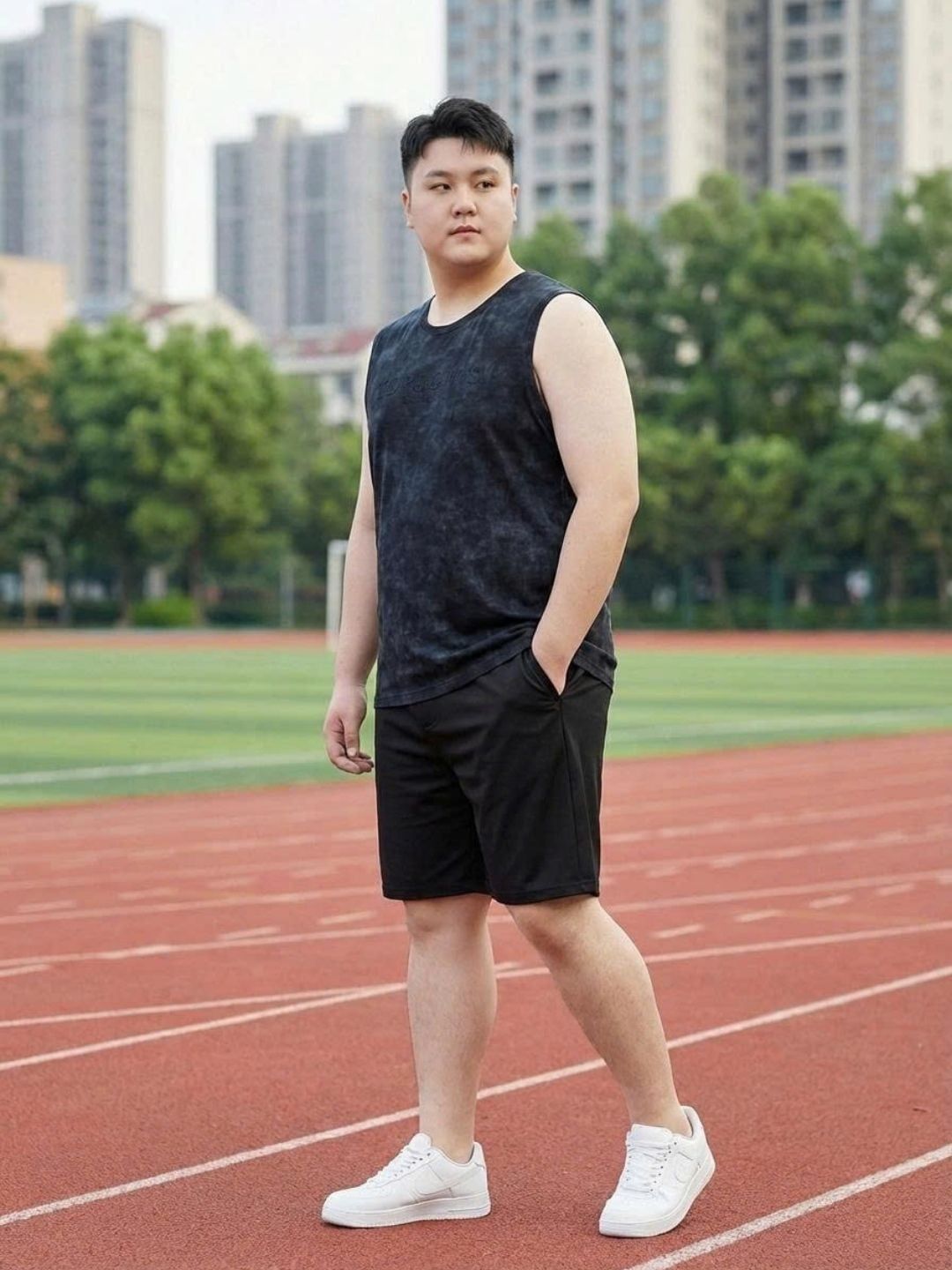 Áo Ba Lỗ Loang Big Size Nam