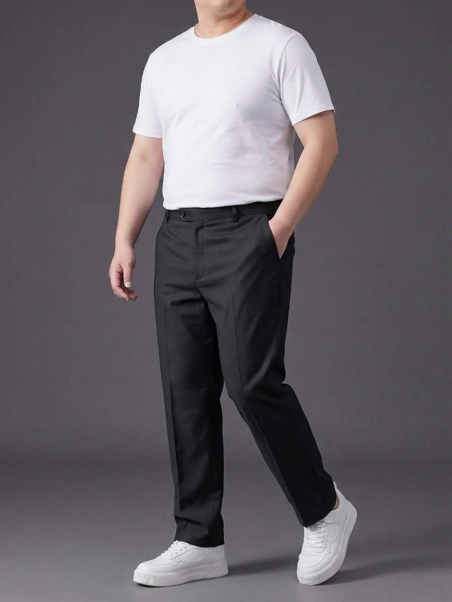 Quần Âu Xám Big Size Nam