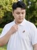 Áo Polo Trắng Trơn Big Size Nam