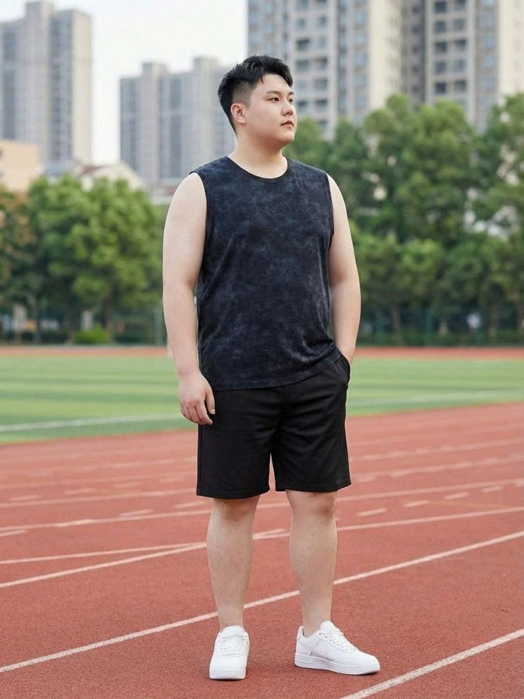 Áo Ba Lỗ Loang Big Size Nam