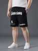 Quần Short Thun Đen In Chữ Big Size Nam