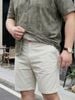 Áo Sơ Mi Ghi Họa Tiết Cộc Tay Big Size Nam