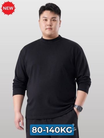 Áo Giữ Nhiệt Đen Big Size Nam - AGN DEN