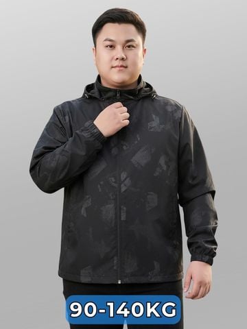 Áo Khoác Gió Họa Tiết Big Size Nam