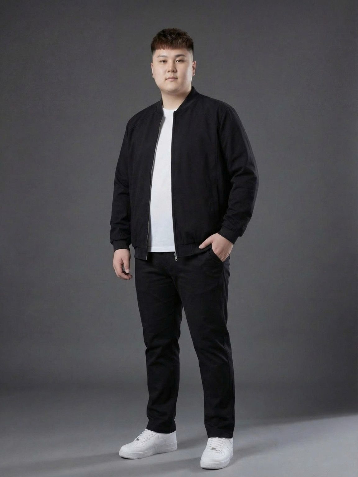 Áo Khoác Bomber Chần Bông Big Size Nam