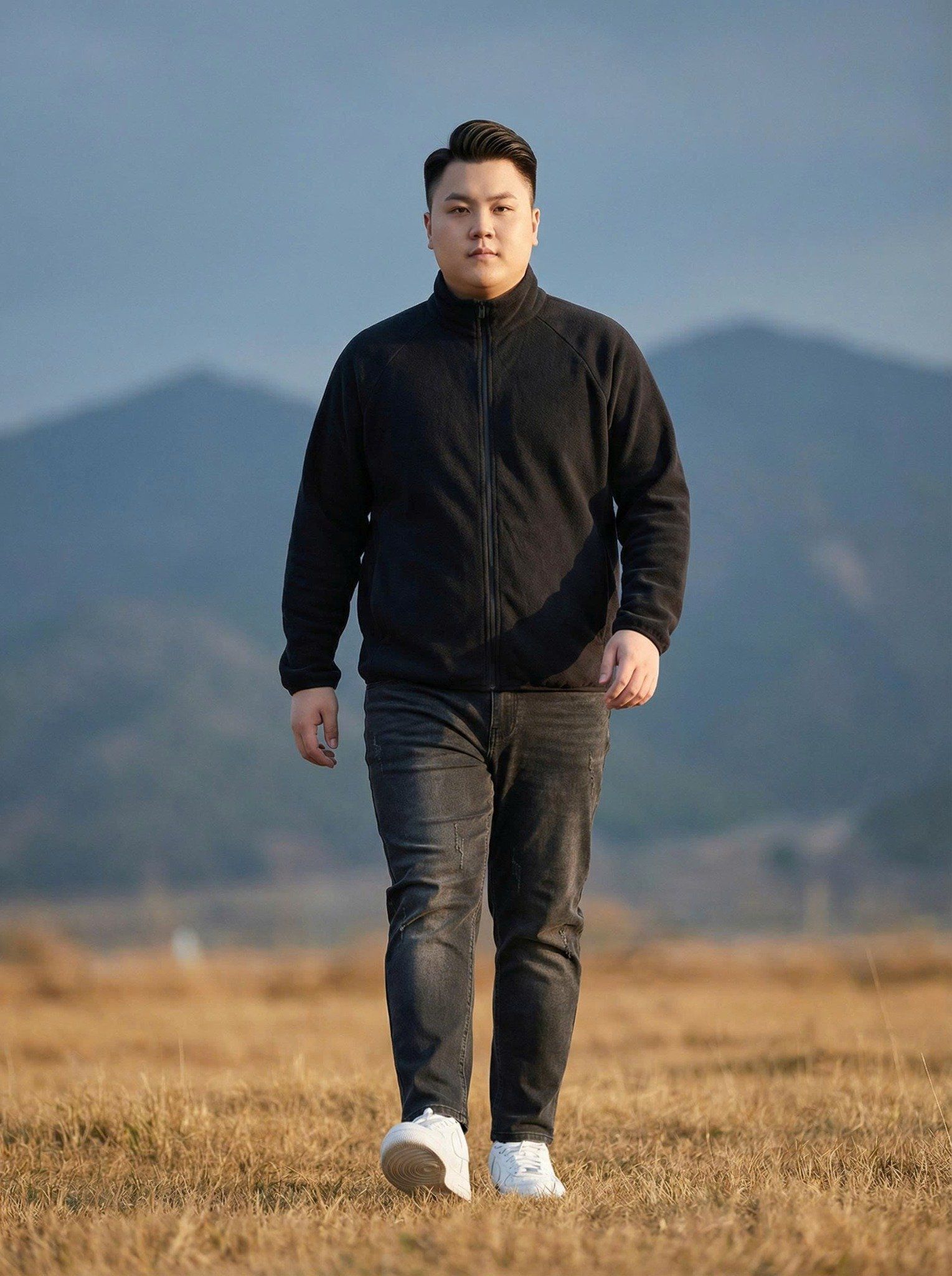 Áo Khoác Giả Lông Cừu Big Size Nam