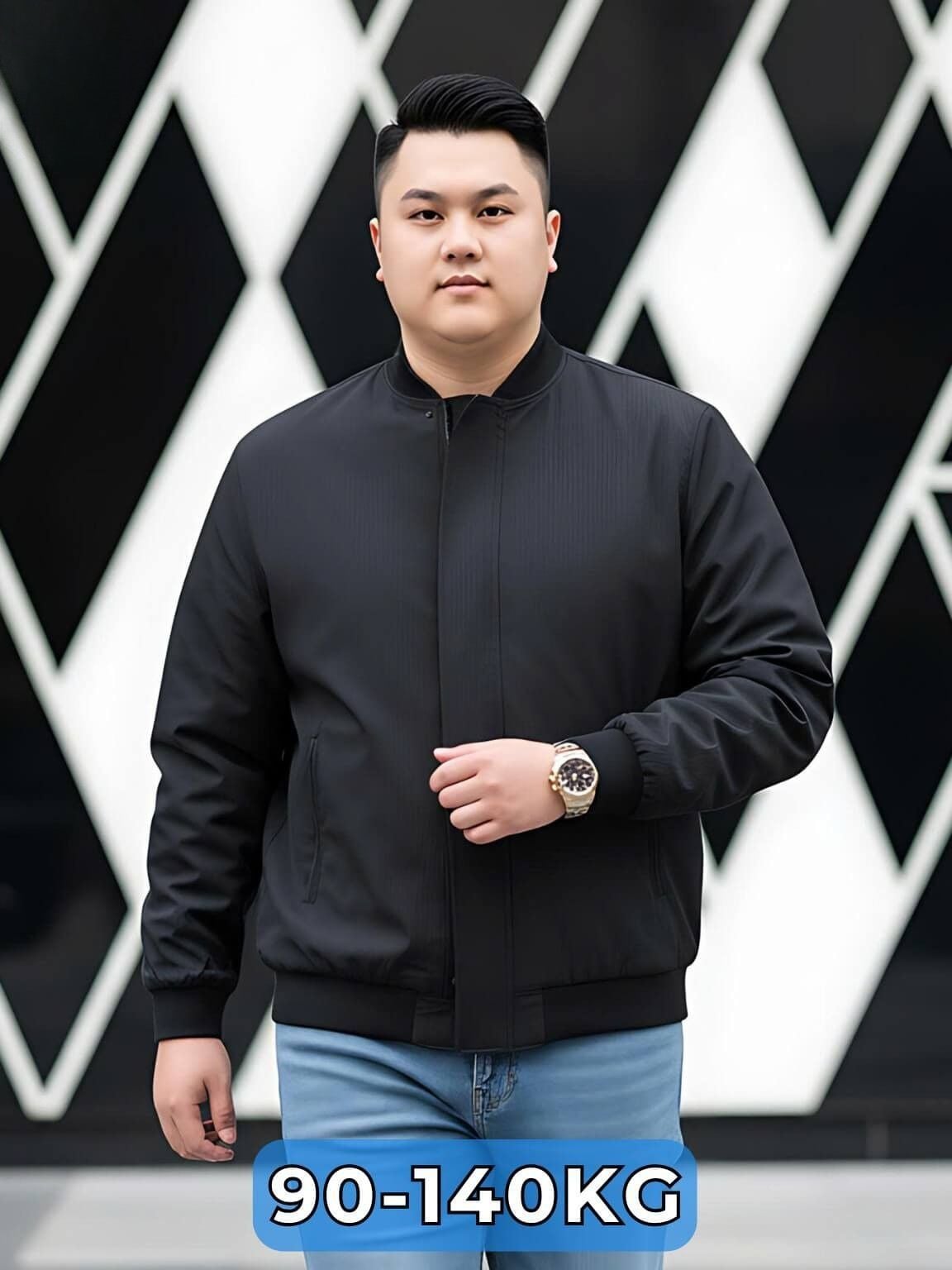 Áo Khoác Bomber Trần Bông Nam Big Size