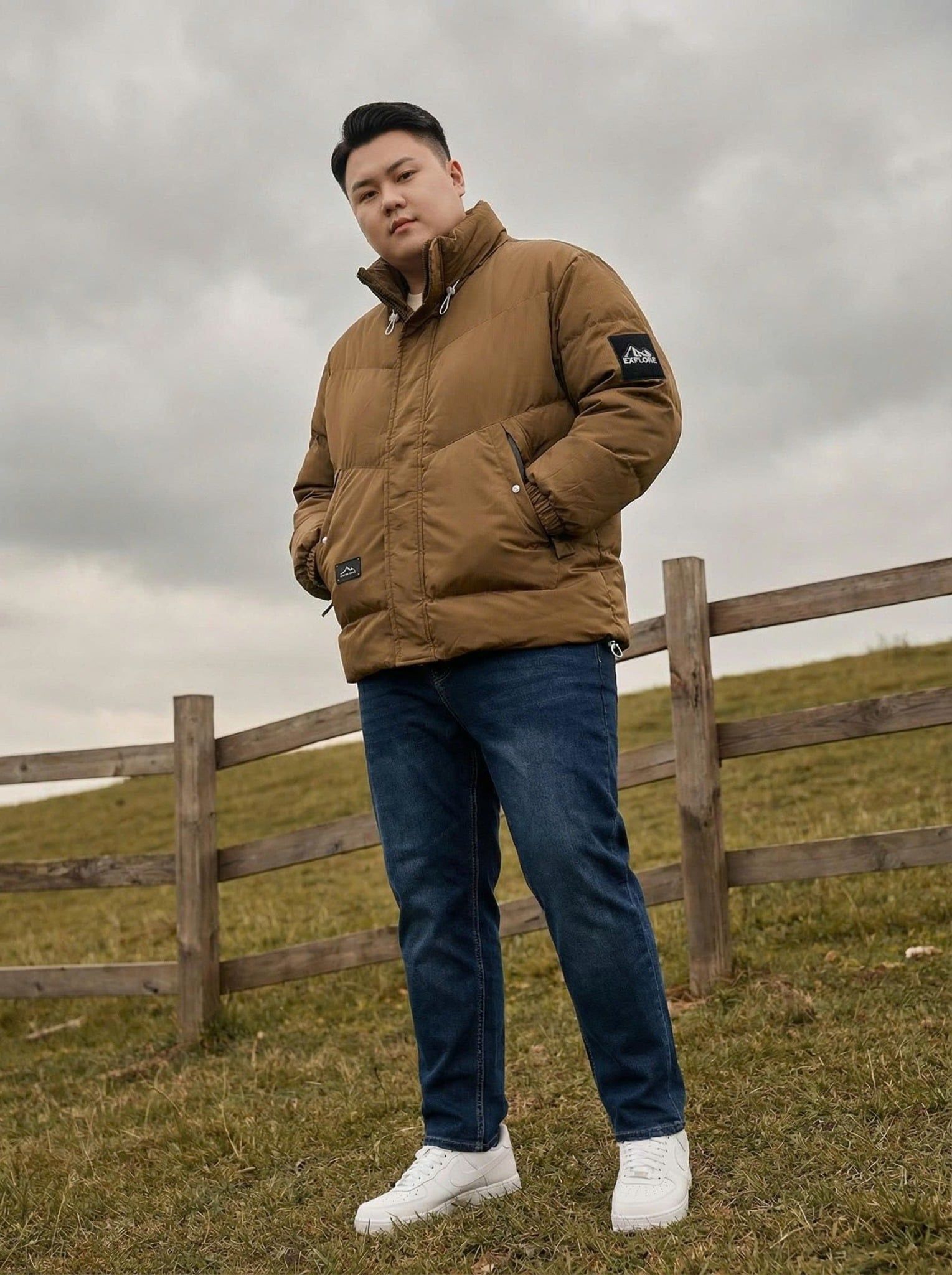 Áo Khoác Phao Đại Hàn Big Size Nam