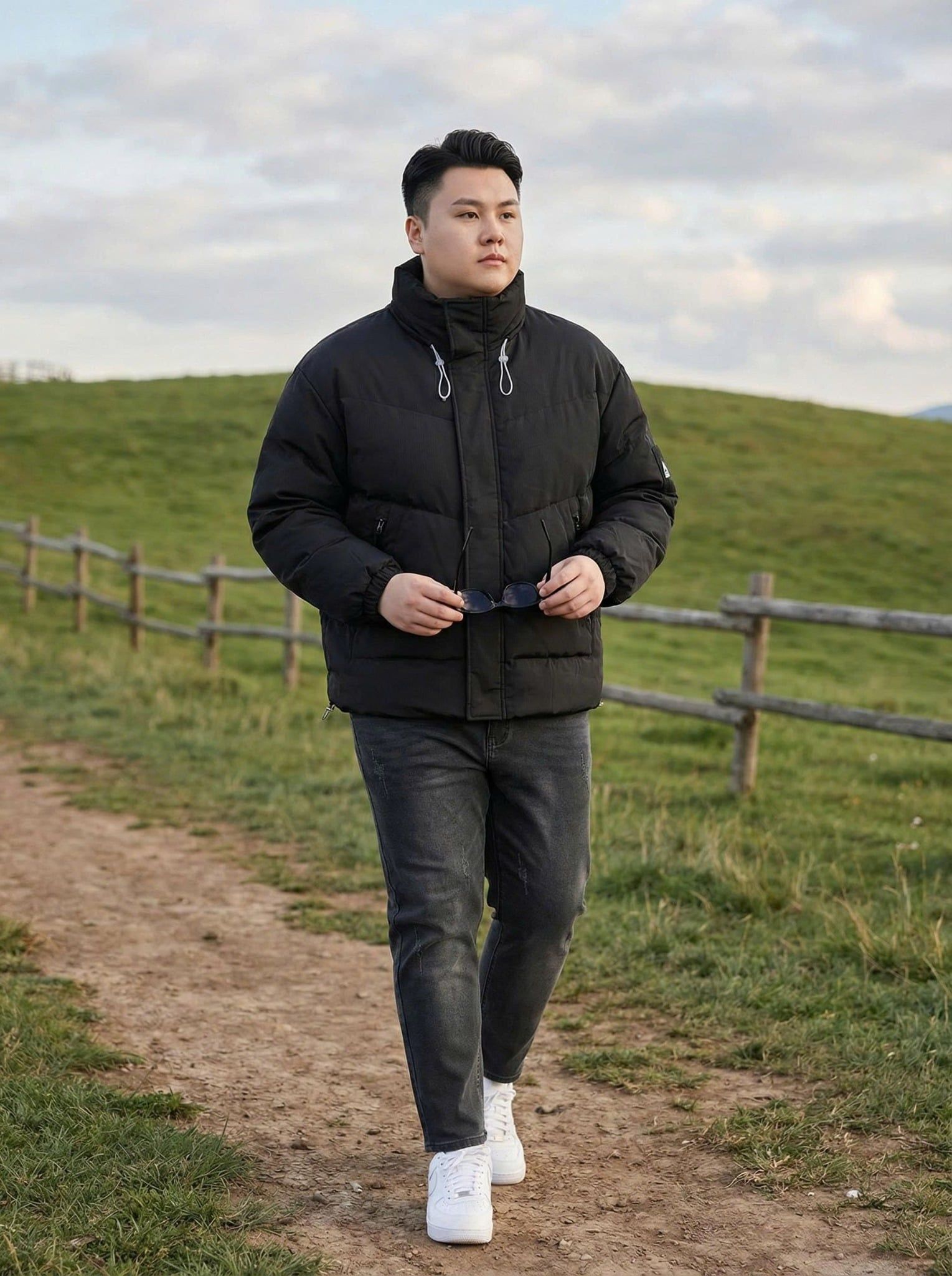 Áo Khoác Phao Đại Hàn Big Size Nam