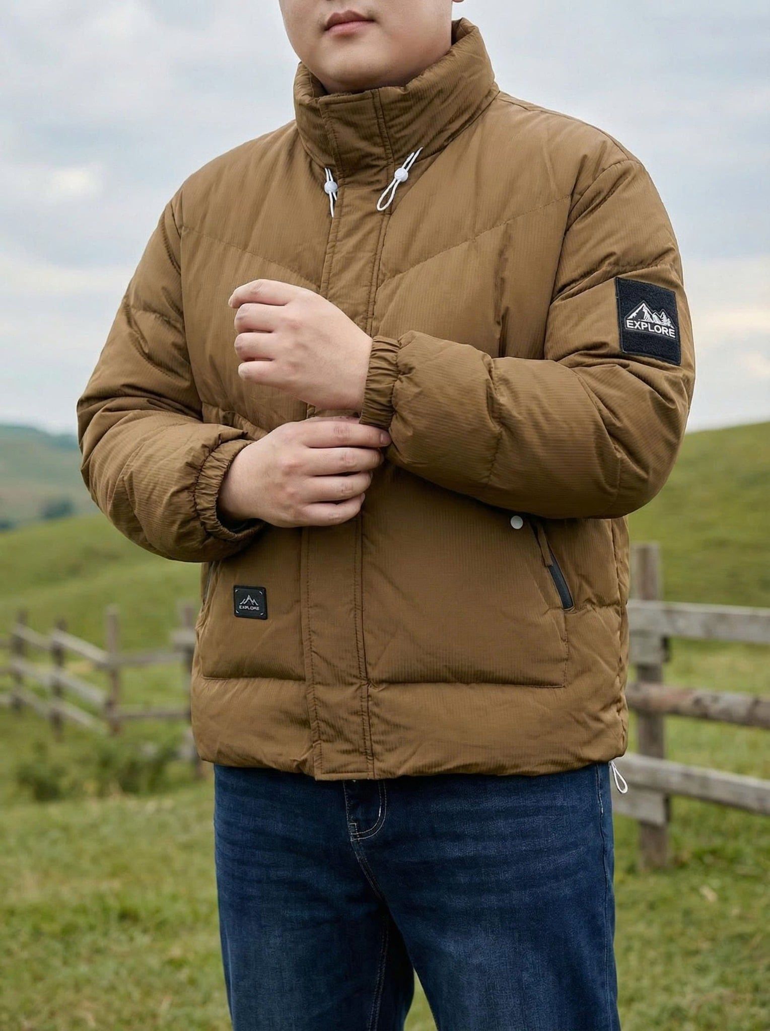 Áo Khoác Phao Đại Hàn Big Size Nam