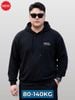 Áo Nỉ Hoodie Đen Big Size Nam - HD DEN
