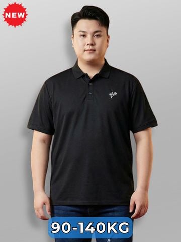 Áo Polo Đen In Big Size Nam