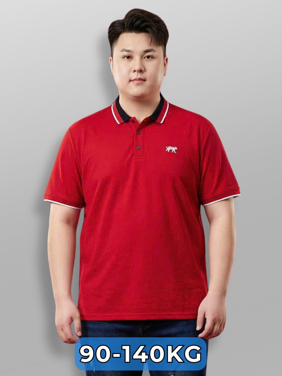 Áo Polo Đỏ Big Size Nam