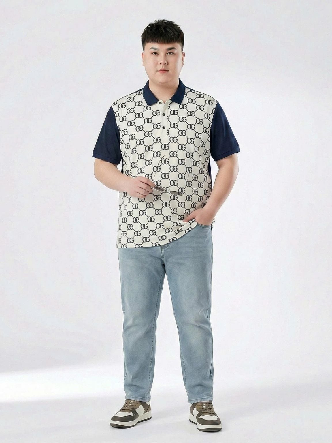 Áo Polo Cổ Than Big Size Nam