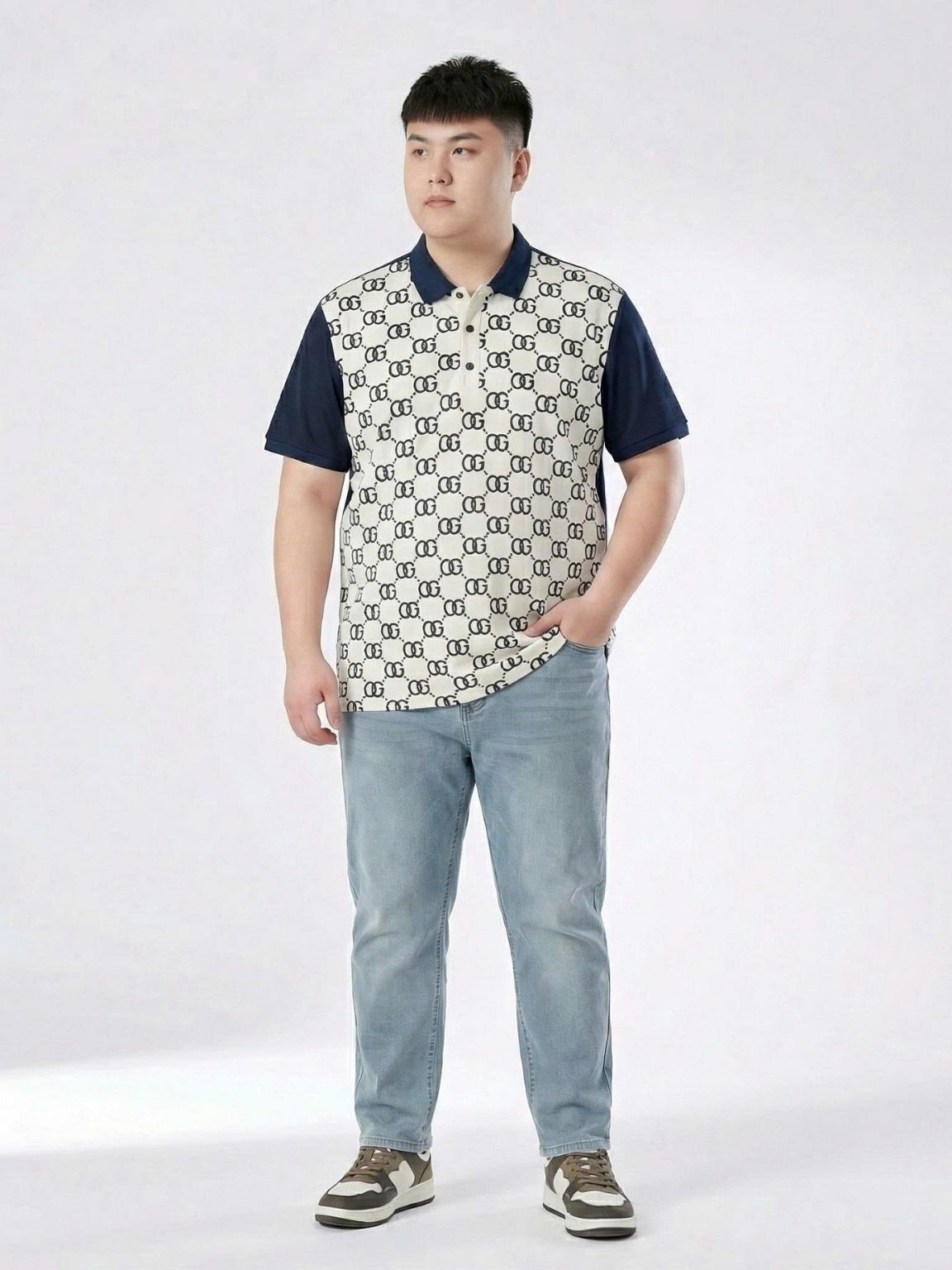 Áo Polo Cổ Than Big Size Nam