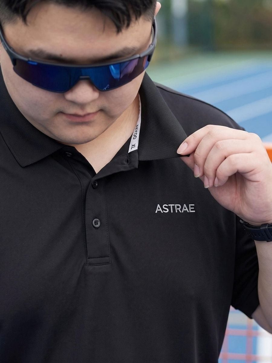 Áo Polo Đen Thể Thao Big Size Nam - PL M DEN