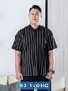 Áo Polo Đen Kẻ Big Size Nam