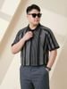 Áo Polo Đen Sọc Big Size Nam - PL SOC DEN