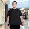 Áo Polo Đen Viền Big Size Nam