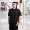 Áo Polo Đen Viền Big Size Nam