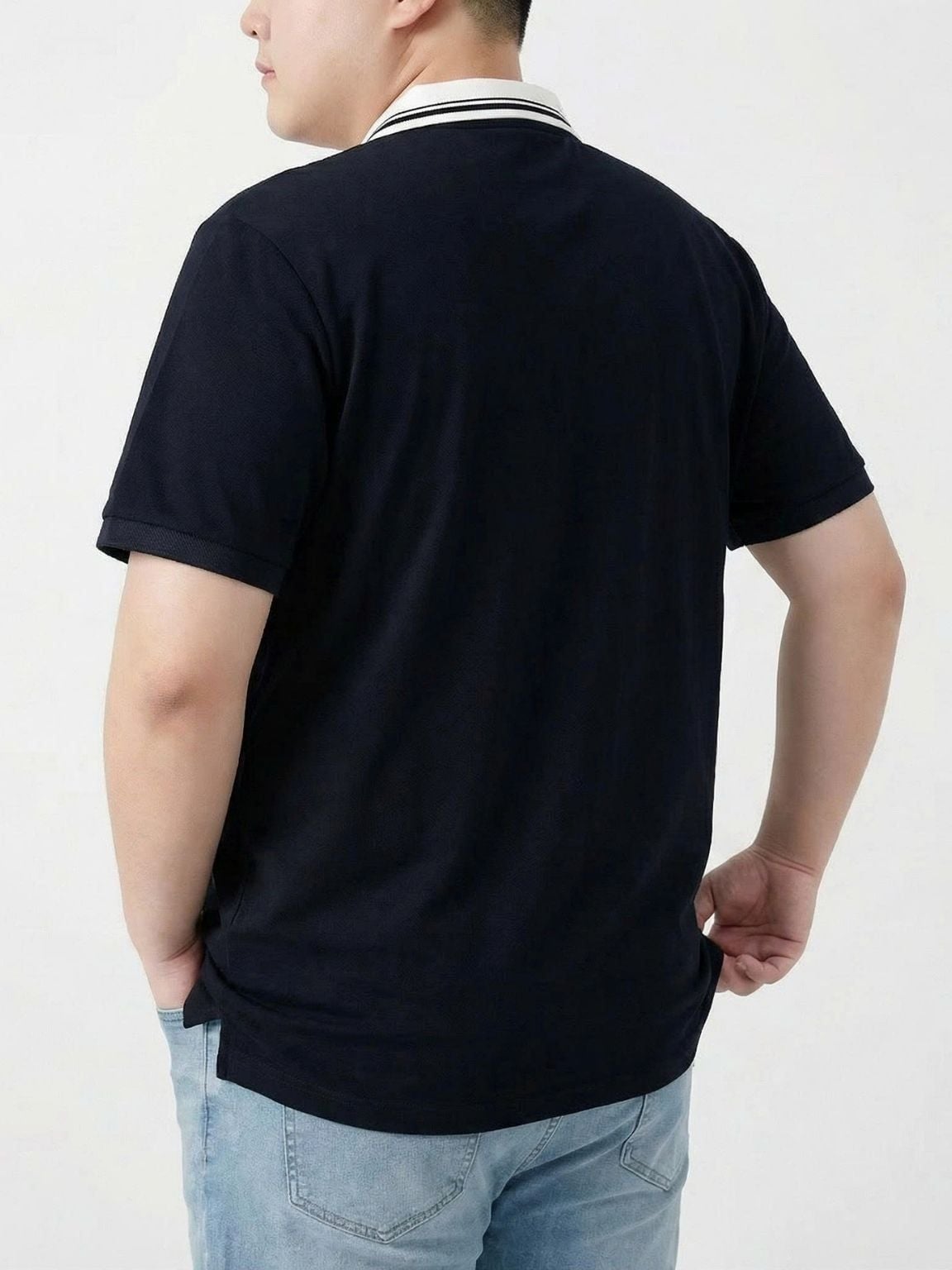 Áo Polo Logo Big Size Nam