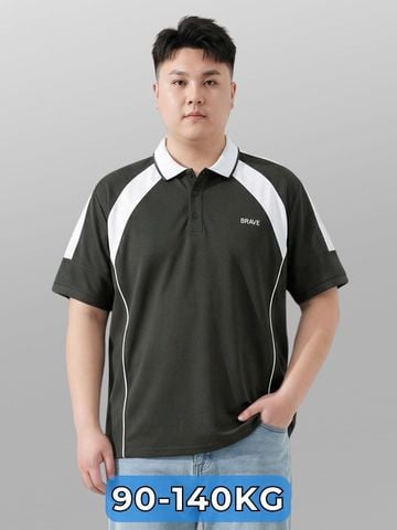 Áo Polo Ghi Big Size Nam