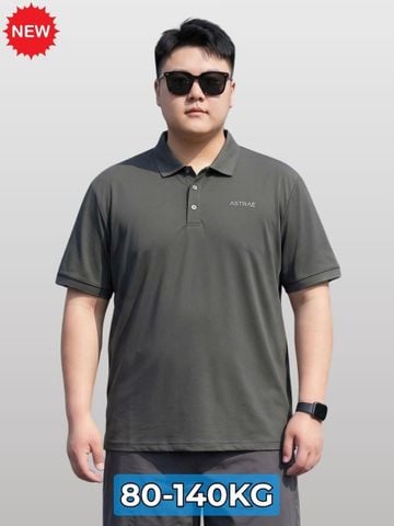 Áo Polo Ghi Thể Thao Big Size Nam - PL M GHI