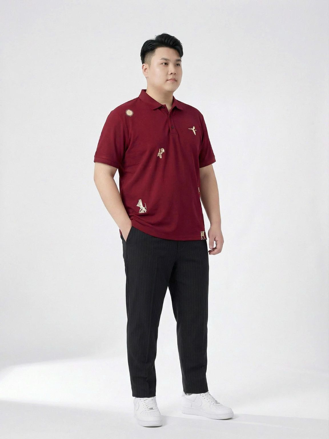 Áo Polo In Big Size Nam