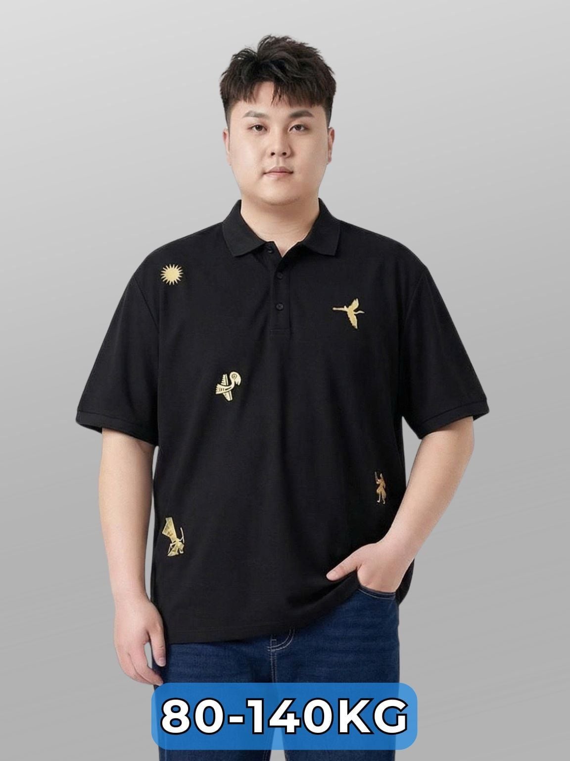 Áo Polo In Big Size Nam