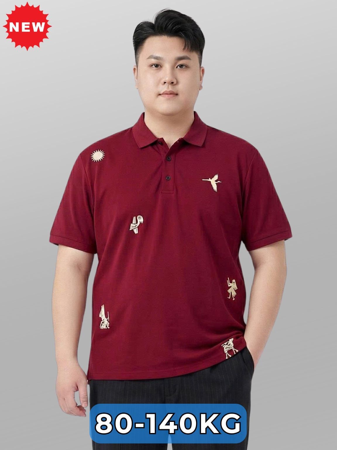 Áo Polo In Big Size Nam