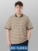 Áo Polo Kẻ Nâu Big Size Nam