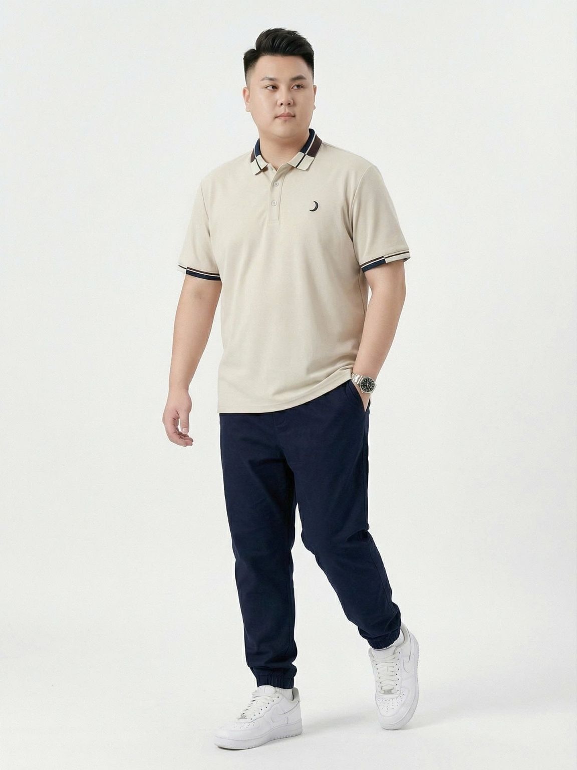 Áo Polo Kem Big Size Nam