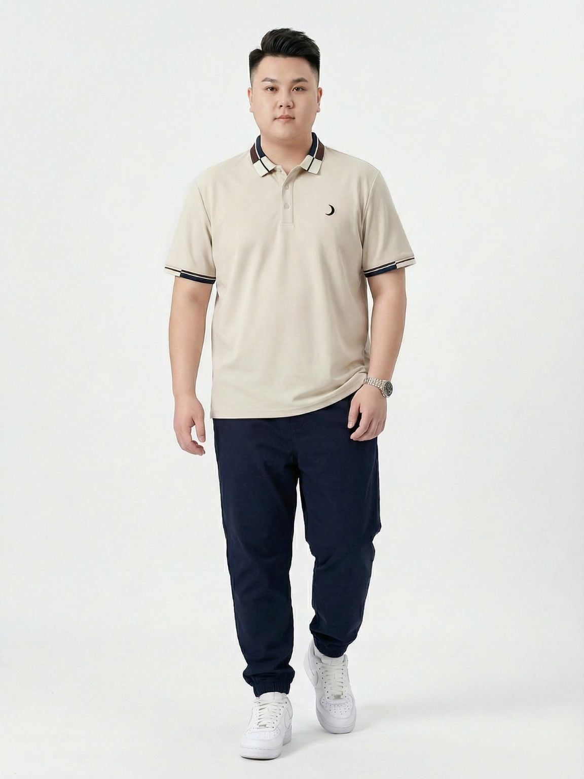 Áo Polo Kem Big Size Nam