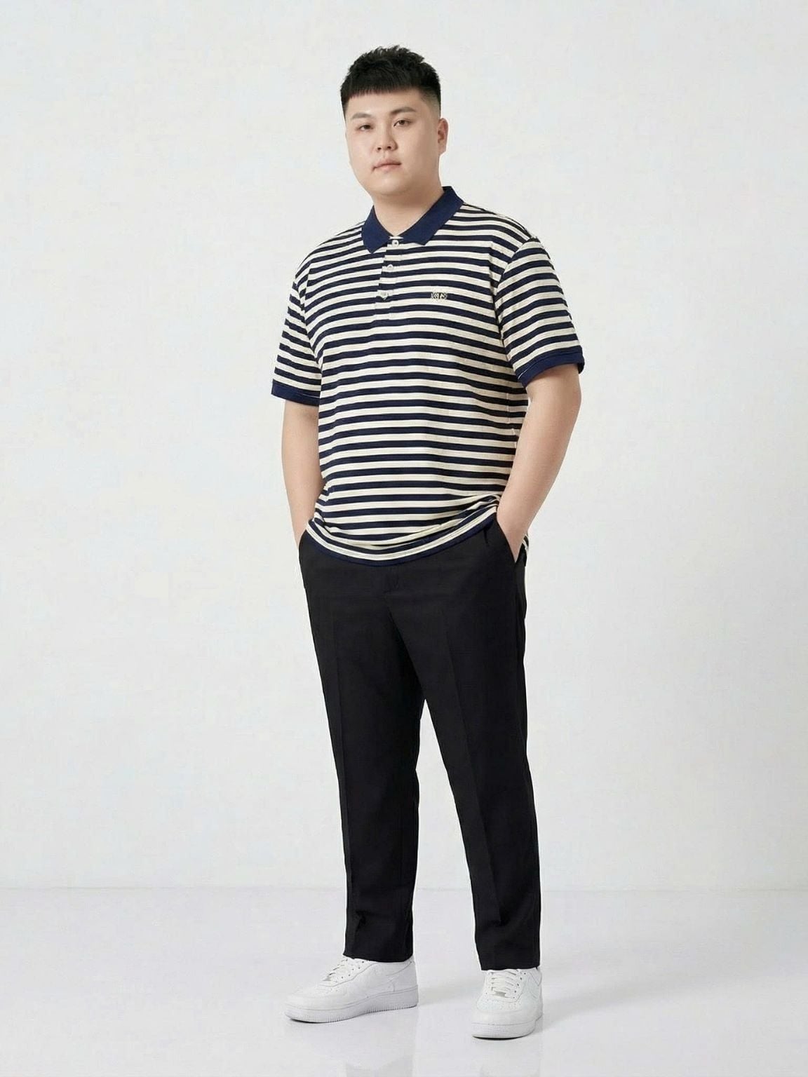 Áo Polo Sọc Big Size Nam