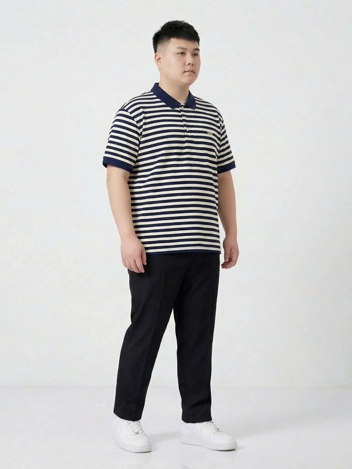 Áo Polo Sọc Big Size Nam