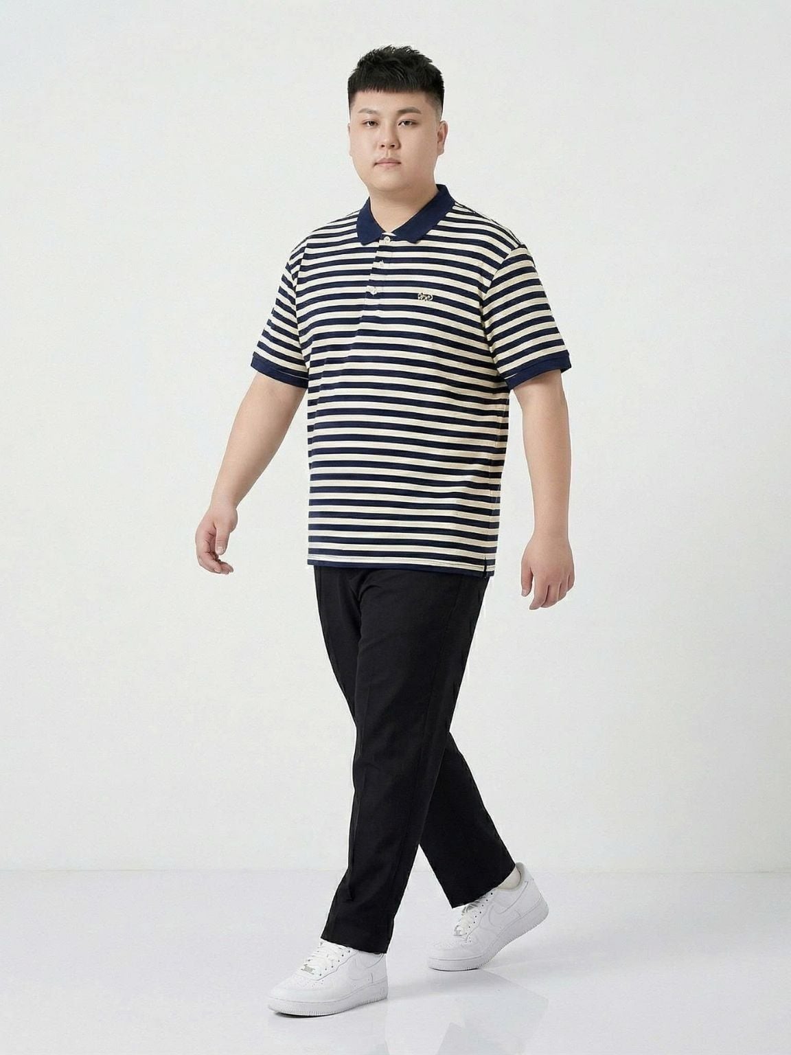 Áo Polo Sọc Big Size Nam