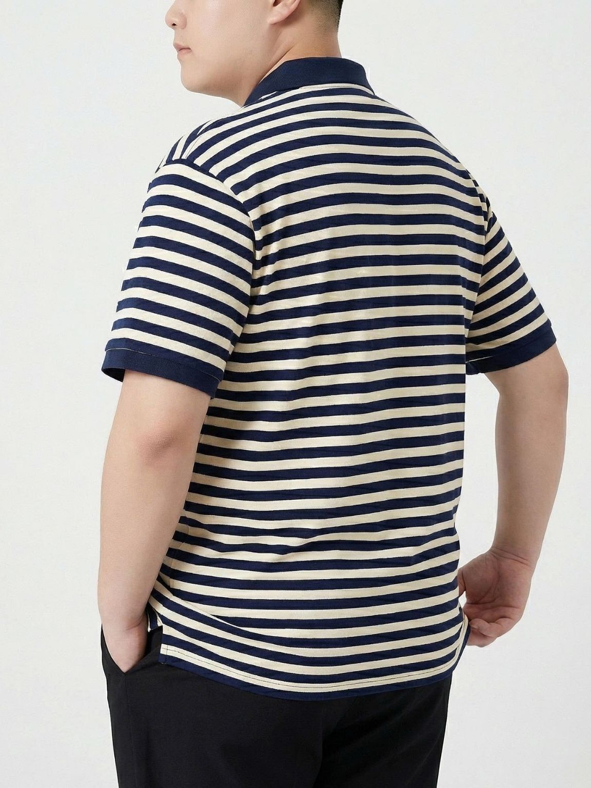 Áo Polo Sọc Big Size Nam