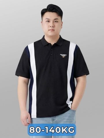 Áo Polo Sọc Đen Big Size Nam
