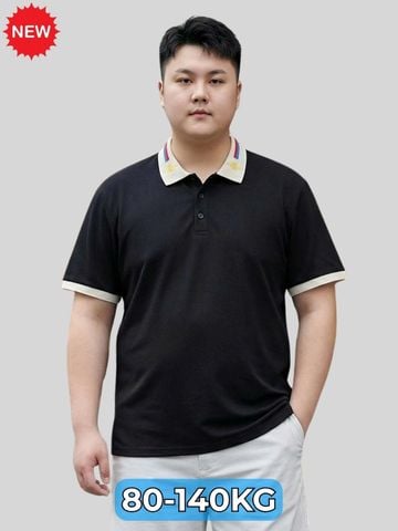 Áo Polo Đen Big Size Nam