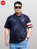 Áo Polo Than Tay Sọc Big Size Nam - PL THAN SOC