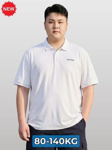 Áo Polo Trắng Thể Thao Big Size Nam - PL M TRANG