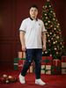 Áo Polo Trắng Viền Big Size Nam