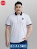 Áo Polo Trắng Viền Big Size Nam