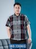 Áo Sơ Mi Cotton Cộc Tay Kẻ Big Size Nam