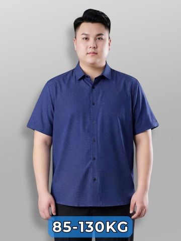 Áo Sơ Mi In Than Cộc Tay Big Size Nam