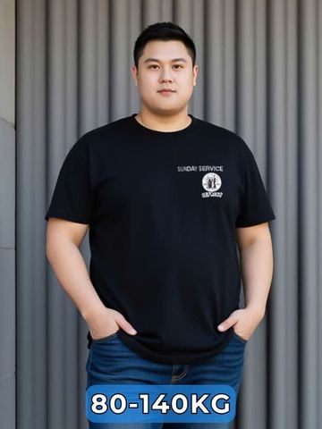 Áo Thun Đen C7 Big Size Nam